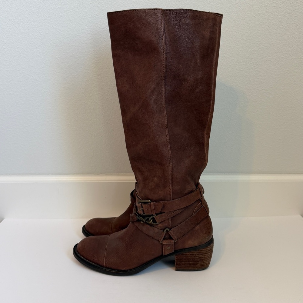 Gianni Bini Parker Leather Knee High Boots - Picture 6 of 12